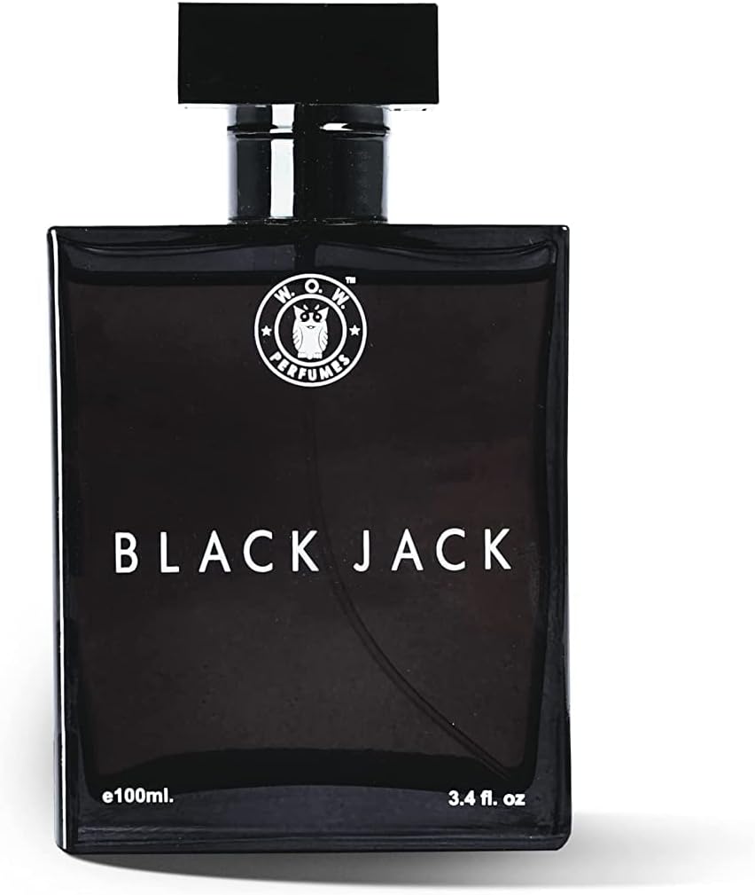 Black Jack Liquid Perfume for Men's 100ml | Long lasting Fragrance | Strong Premium Woody, Citrus, Spicy | Best Gift for Men's | Attract & Impress Women