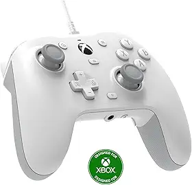 GameSir G7 HE C Wired Xbox Controller,Officially licensed Controller with Hall Effect Joysticks for Xbox Series X|S, Xbox One, Windows 10|11,Xbox Officially licensed Controller (White)