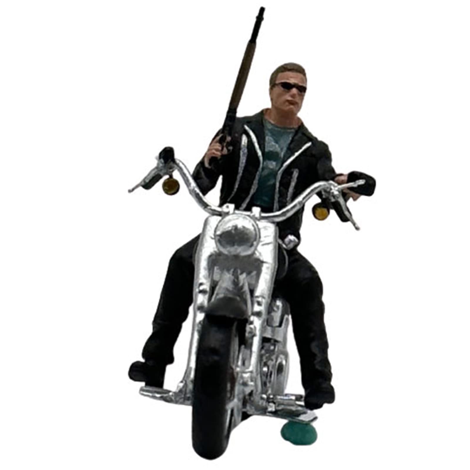 ターミネーターフィギュアとバイク Amazon.co.jp: 新しい 1/64 Scale Figure ターミネーター T800