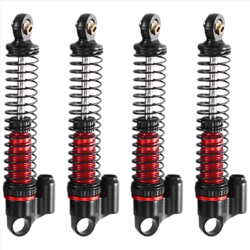 Amortisseur RC Axial SCX24 AX24 kit de 4 suspensions métaux 53 mm