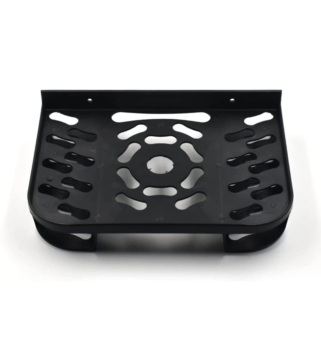 Sorath Tv Set Top Box Stand With Remote Holder Wall Mount Shelf Dth Stand For Wifi Router Stand All Type Of Set Top Box| Dth Stand With Double Remote Holder (Powder Coated,Black) - Plastic (B0BQC48Y1H) Amazon Price History, Amazon Price Tracker