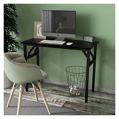 Klappbarer Computertisch Home-Office-Tisch Klappbarer Studiertisch für Studenten Schreibtisch PC Laptop Gaming Workstation Möbel Set für