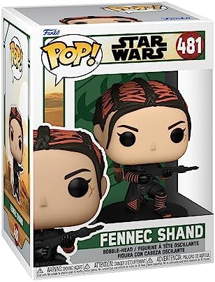 Funko POP Star Wars: Book of Boba Fett - Fennec Shand,Multicolor,4 inches,60237