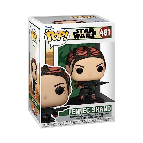 Funko Pop! Star Wars: Book Of Boba Fett - Fennec Shand - Figura De Vinilo Coleccionable - Idea De Regalo- Mercancia Oficial - Juguetes Para Niños Y Adultos - Movies Fans