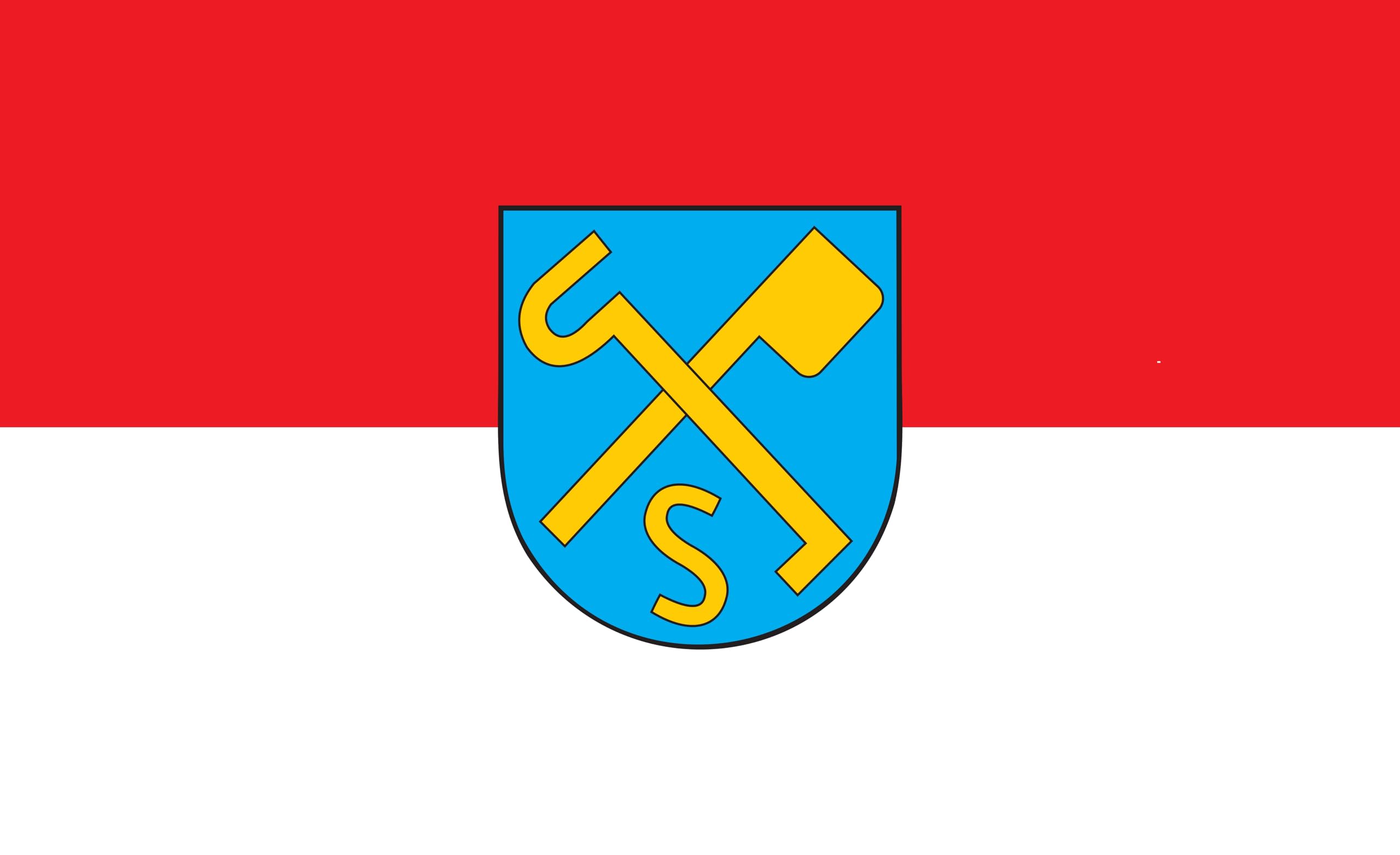 Drapeau de la Hesse Bad Soden 150 x 90 cm pour pavoiser vos bâtiments et célébrations