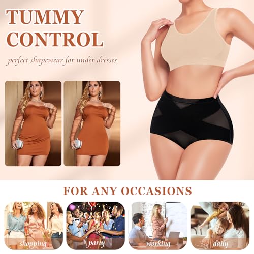 Werena WN0389 Tummy Control Shapewear For Women Shaping Panties Underwear High Waisted Cincher Body Shaper Slimming Panty Girdle thumb #4