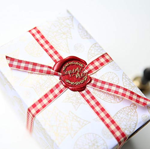 Uniqooo 180 Pcs Metallic Burgundy Wine Red Box Sealing Wax Beads Nuggets For Wax Seal Stamp, Great For Embellishment Of Cards Envelope, Wedding Invitation, Wine Package, Gift Idea #TOP2