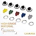 Canamax [New Upgraded] Premium KN002 RKE Electric Range Knob Kit - Replacement for RK103, MA-XP6, AP5641247 Whirlpool Oven and Range