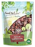 Food to Live - Organic Dried Strawberries, 1 Pound – Non-GMO, Kosher, Sweetened, Unsulfured, Vegan, Bulk, Product of the USA