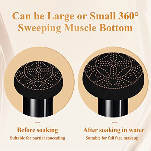 Oetuiow Mushroom Head Air Cushion Cc Cream Bb Cream Makeup Foundation Moisturizing Concealer Long Lasting Full Coverage Waterproof Foundation Makeup Even Skin Tone Makeup Base Primer (Natural) #TOP7