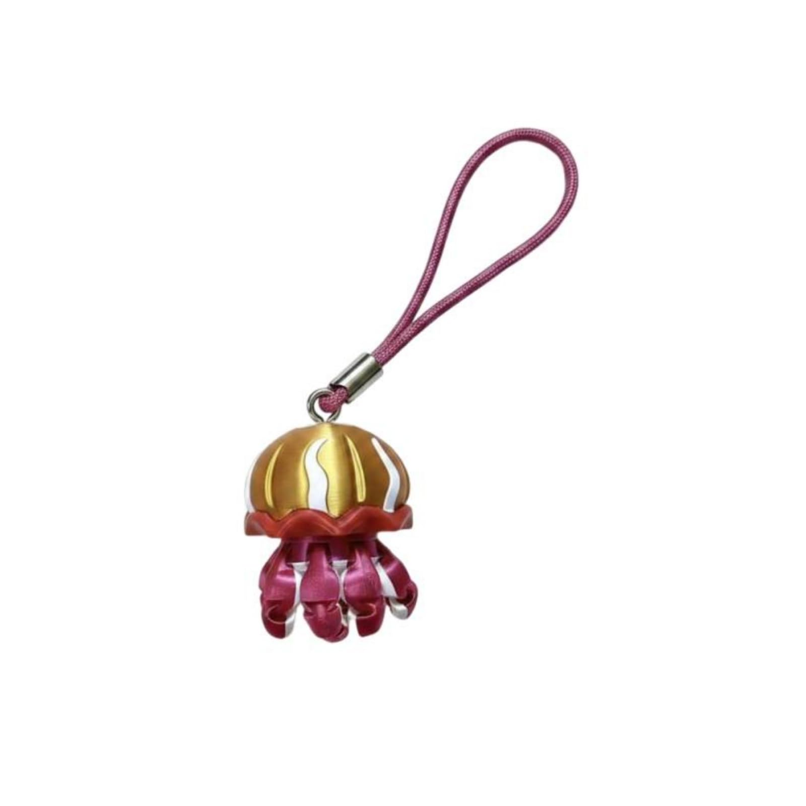 VISTORA Movable Joints BCD Hanging Charm Buoyant Buoy Dive Buddy Figure Cute Design Underwater Doll Hanging Strap for Divers, Snorkeling, Orange Jellyfish|Home & Kitchen | Home Improvement-image-26