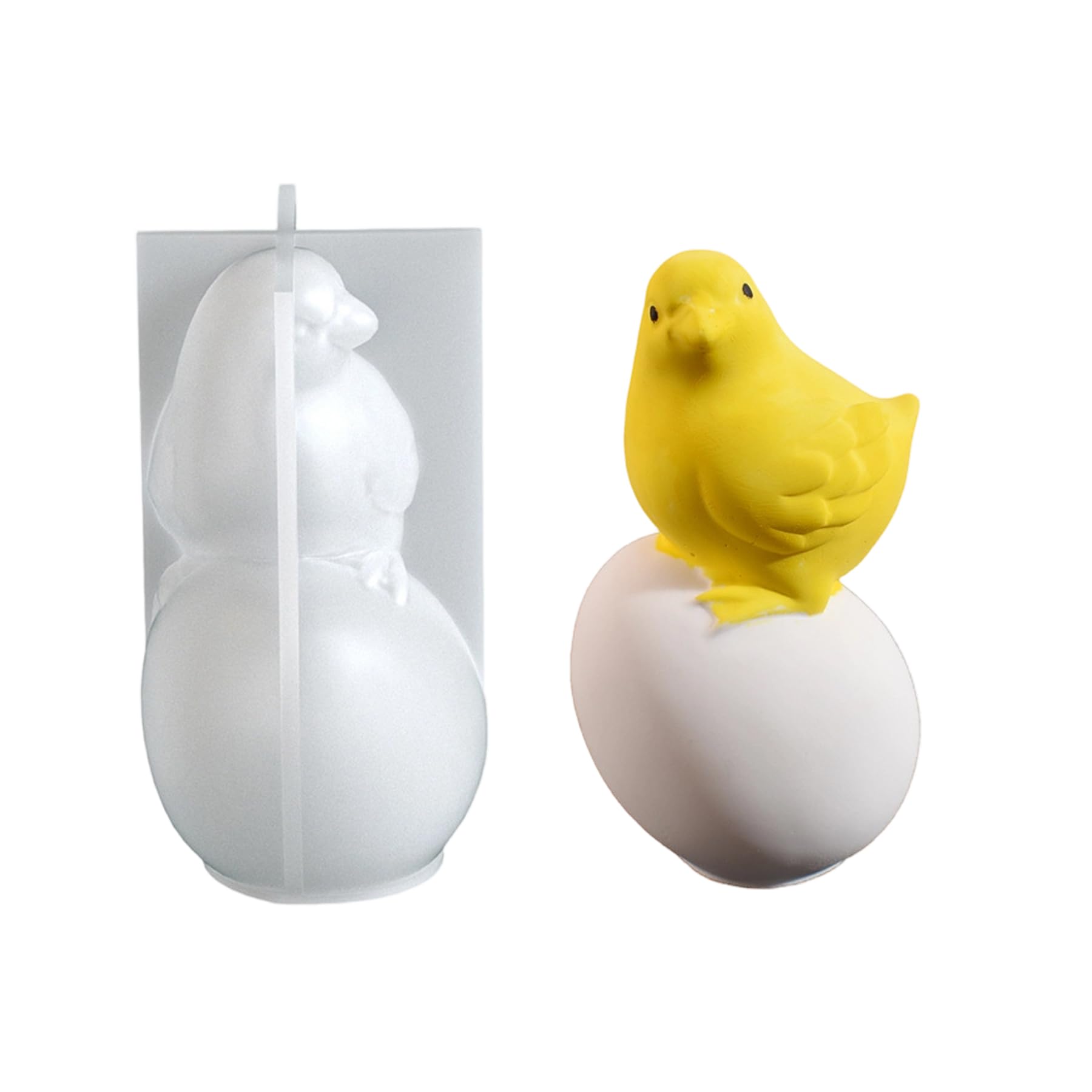 Limtula Chick on Eggs Silicone Molds Easter Theme for Resin Casting Soap Chocolate Cake Baking Tool Soap Making Mold