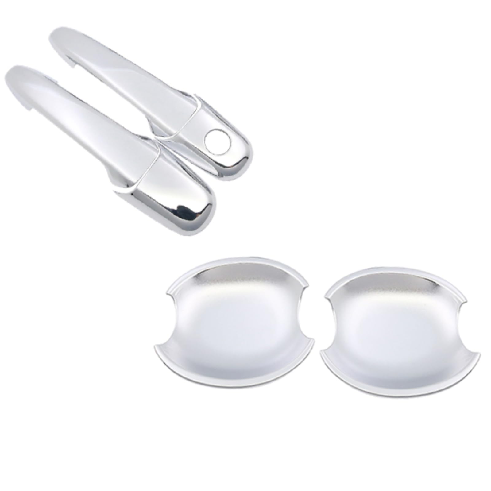Garniture chromée Ford Ranger PJ PK anti-rayure pour poignée de porte