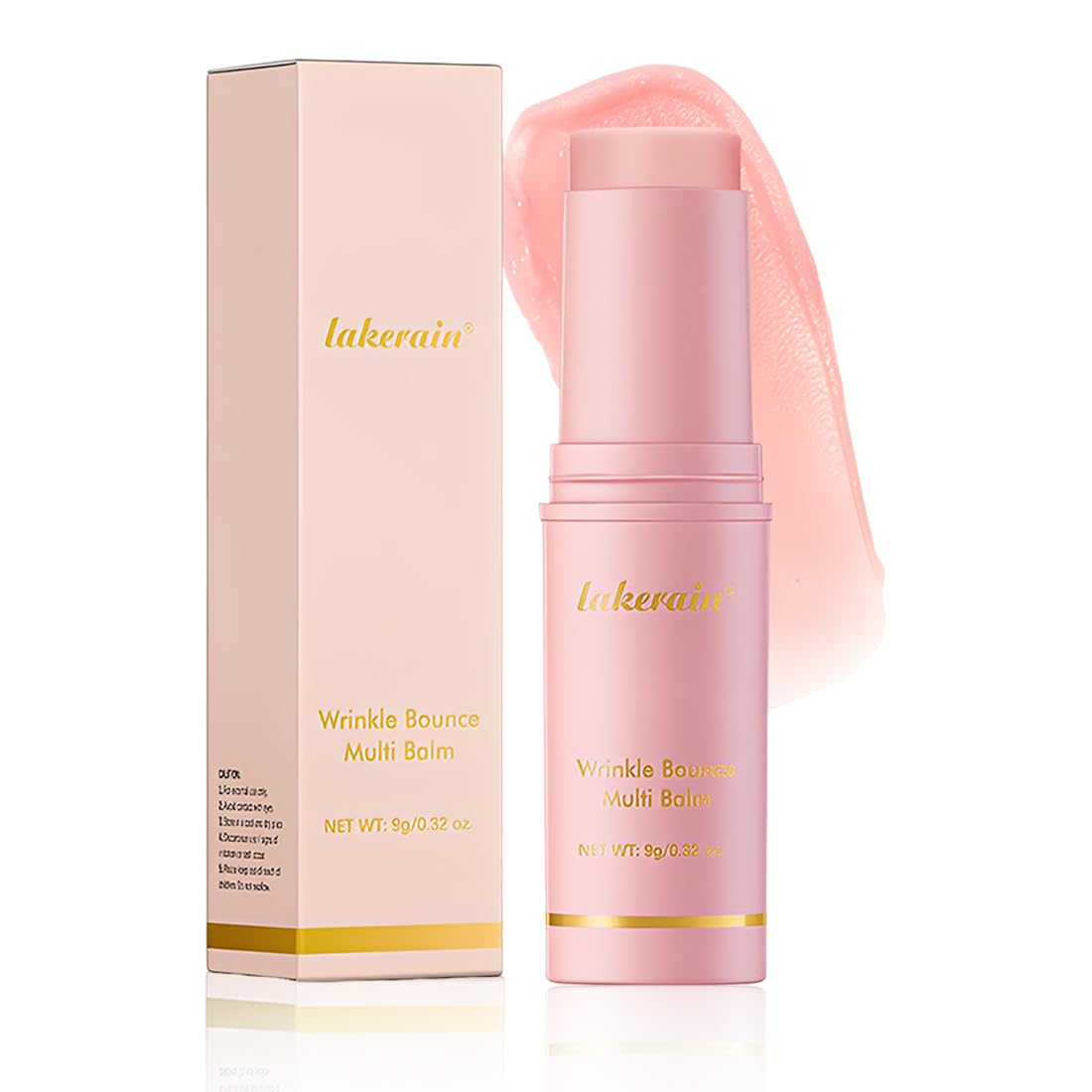 2Pcs Pure Collagen Wand,Anti Wrinkle Bounce Stick,Suitable for Face Eye Lip Neck, Anti-Wrinkles Moisturiser, All-in-One Boosting Moisture Balm for Wrinkles & Fine Lines