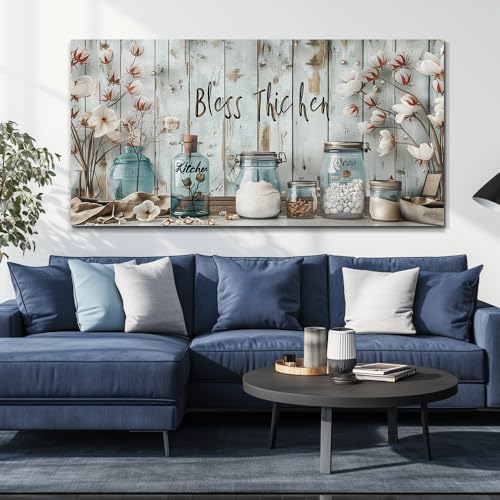 ERQINHUA Large Wall Decor Canvas Wall Art For Bedroom Living Room Decor Kitchen And Dining Room Painting Artwork Print For Home Decor Room For office Farmhouse Room Decoration Aesthetics 30x60 In