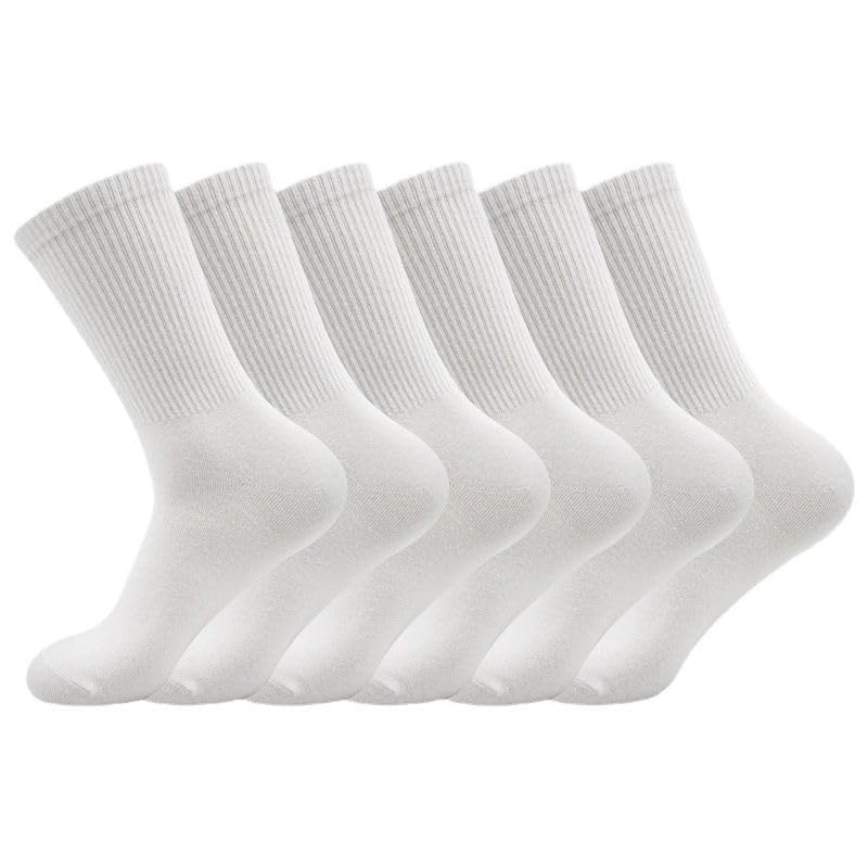 Classic Premium Unisex Cotton Socks – 10 Pairs Ultra Soft, Breathable & Lightweight Crew Socks for Men & Women