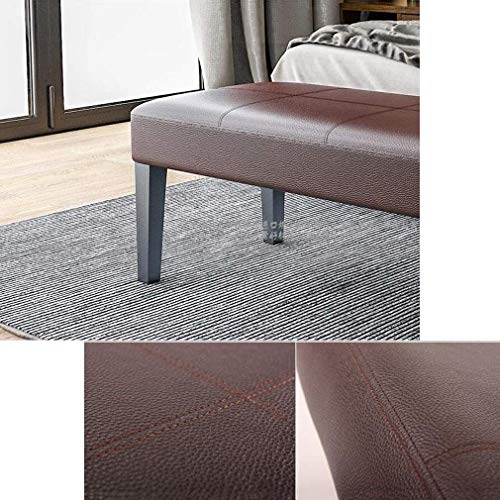 Taburete de cama gzz y banco de zapatos largo para dormitorio nórdico 4