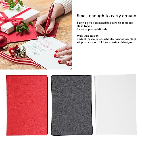 Papel Cartão 150 Folhas Grande Espaço para Desenho Em Branco Cartolina Grossa para Escola