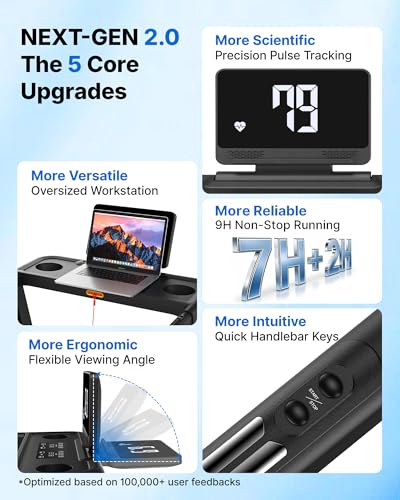 Image of MERACH T12 Foldable Treadmill for Home, 300 LBS Capacity, Wide Running Belt | 15% Auto Incline Treadmill with LED Display, Smart App, 2.5HP Brushless Motor, 0.5-7.5MPH, Compact Design