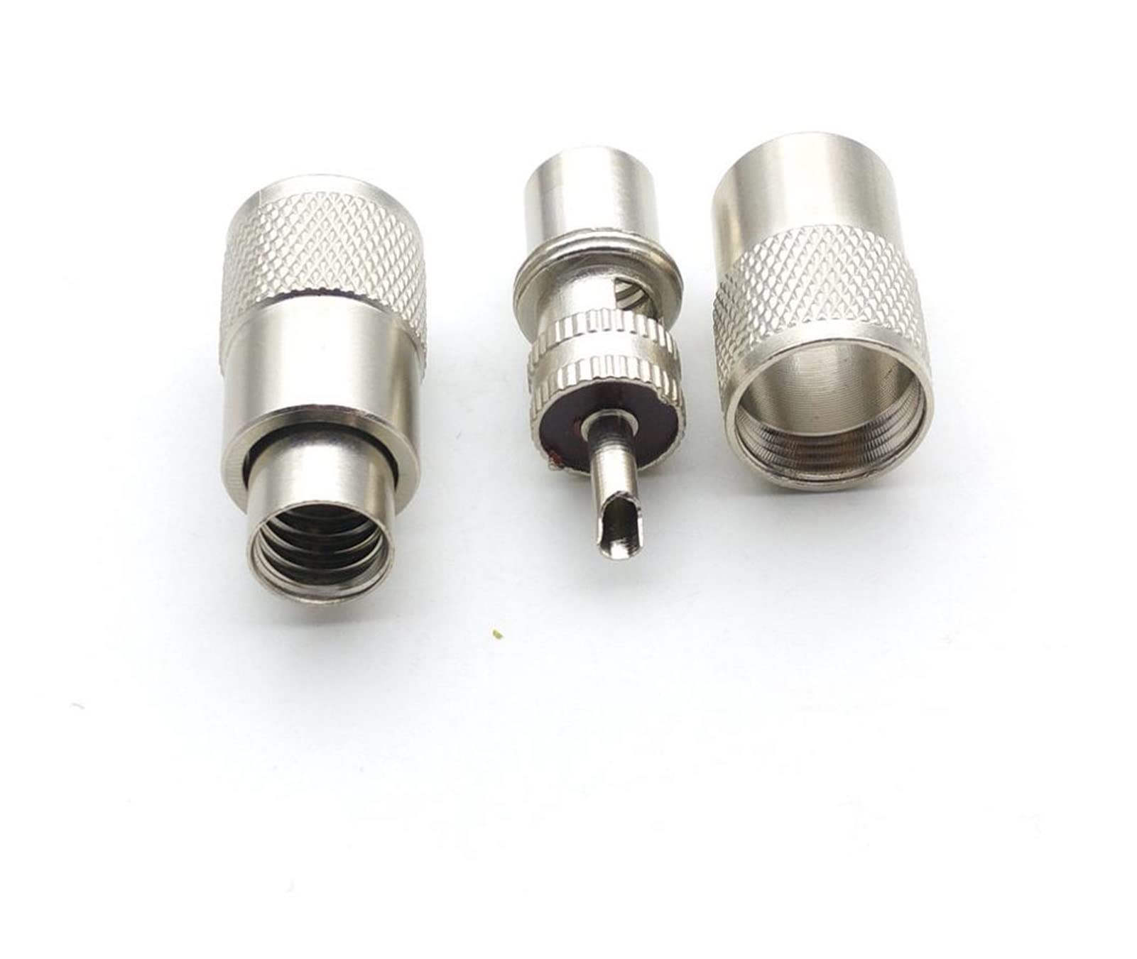 Boobrie UHF Triple T Form Adattatore UHF PL-259 maschio a doppia presa UHF SO239 femmina splitter 3 vie connettore coassiale RF per radio amatoriale CB / antenna/broadcast/scanner/WiFi 2 pezzi