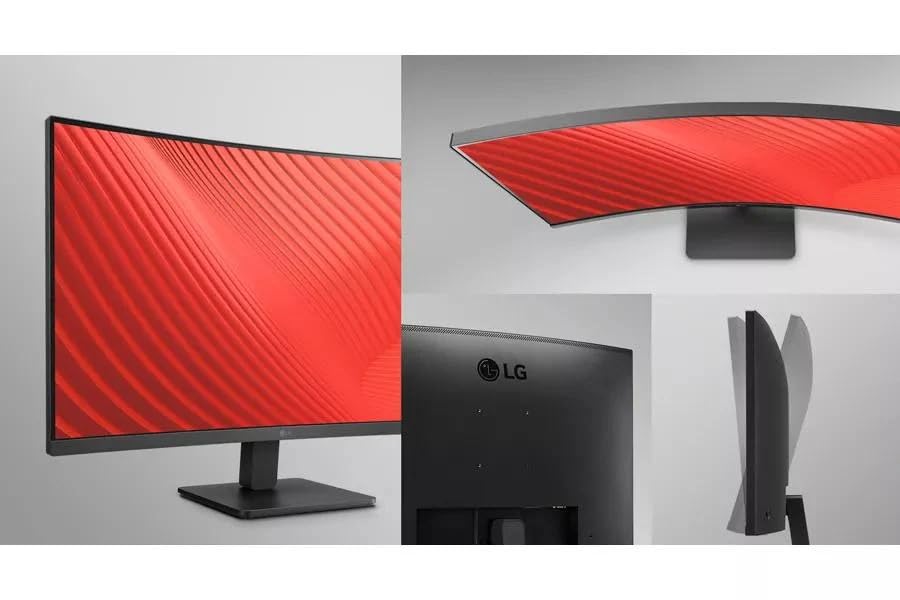 Amazon.com: LG 32 inch Curved Monitor, FHD VA Display, 100Hz