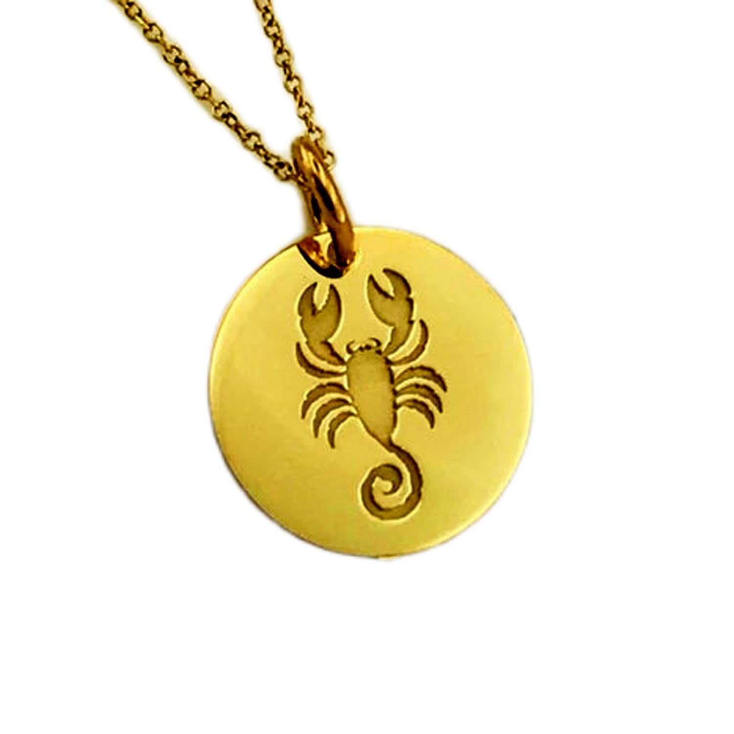 Colgante Escorpio plata 925 antialérgico con cadena de 45 cm LKBEADS L_01764 4