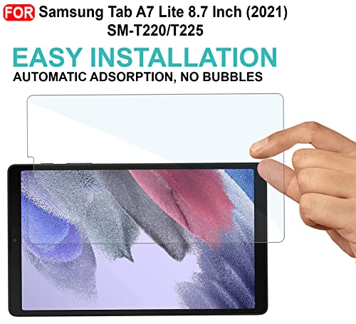CEDO Samsung Tab A7 Lite (8.7 inch) Tempered Glass | Screen Protector Clear Tempered Glass for Samsung Galaxy Tab A7 Lite (8.7 inch) - SM-T220 / T225 (2021) 6 51OFJbwuNNL