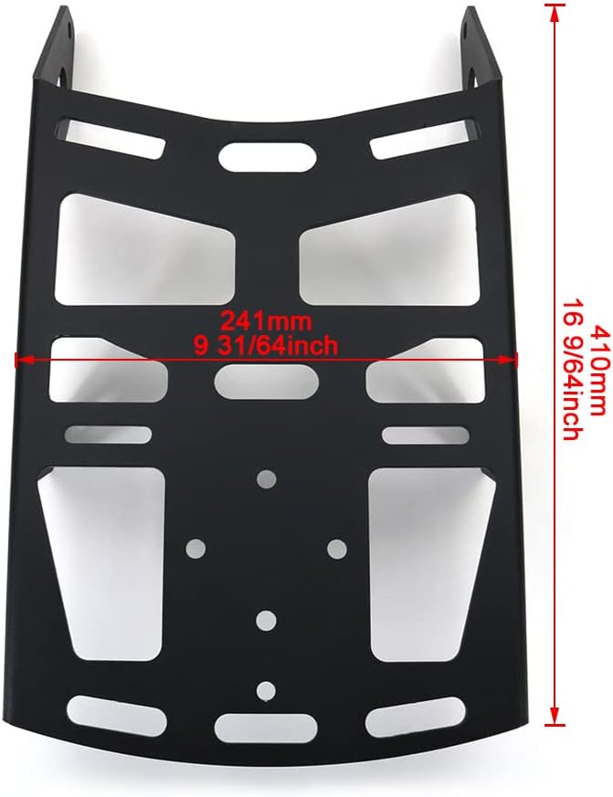 Xitomer Motorcycle Luggage Rack Fit for CRF300L Cargo Rack Fit for CRF300L Rally 2021-2026 & CRF300LS (CRF300L ABS) Motorcycle Rear Rack