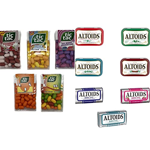 Tic Tacs Variety Pack Of 5 Fruity Flavors And Altoids Variety Pack- 7 Flavors Bundles #TOP27
