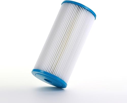 Miniatura 4 de SPC-45-1030 R30-BB y RS6 Filtro de agua plisado para sedimentos compatible con sedimentos, lavable, reutilizable, 4.5 x 10-30 micrones (paquete de 6)