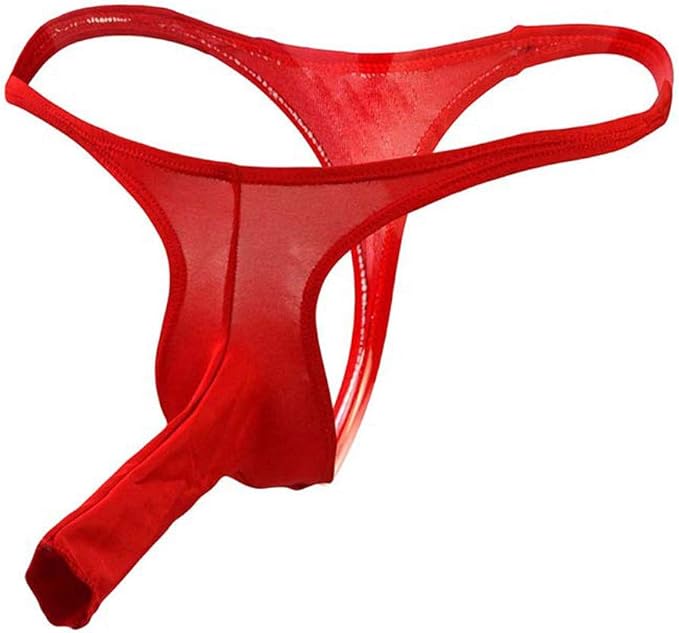 QZS One Piece Mens Lingerie Briefs Jockstraps, Sexy Open Front Sheath