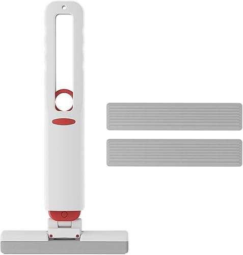 Miniatura 4 de Mini fregona de esponja portátil, mini fregona giratoria, portátil, autoexprimible, uso húmedo y seco, para baño, cocina, vajilla, vidrio de
