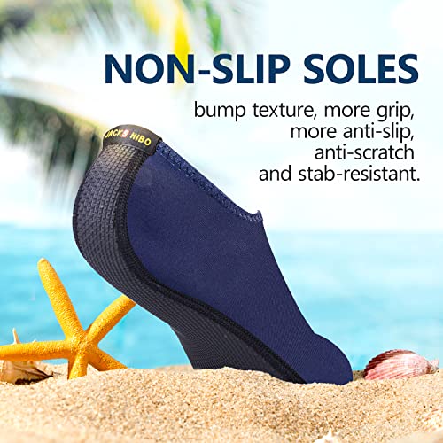 Image of JACKSHIBO Water Shoes for Women Men Quick-Dry Swim Shoes Beach Water Socks