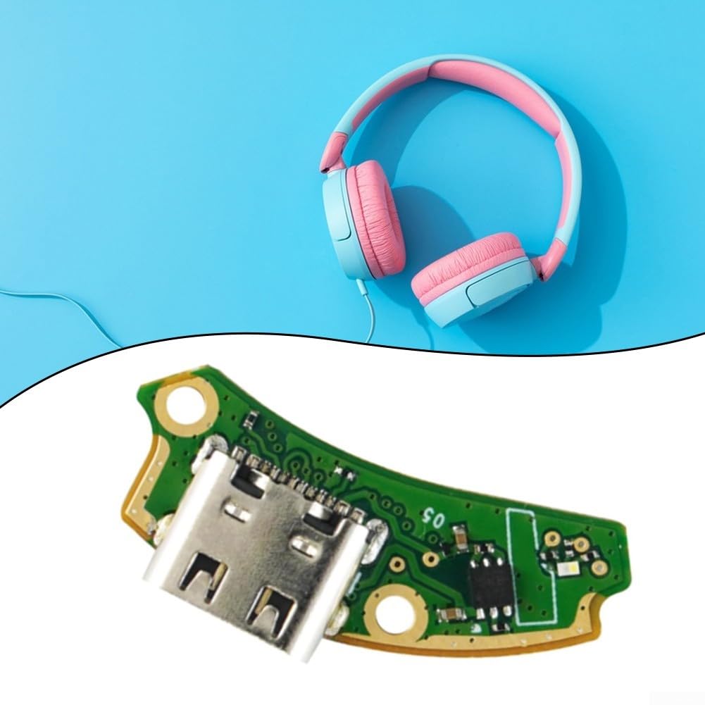 PCB di ricambio per cuffie Bose QC SE presa di ricarica difettosa | Ripristina la funzione di ricarica, corregge i contatti sciolti, compatibile con QC45, vestibilità precisa
