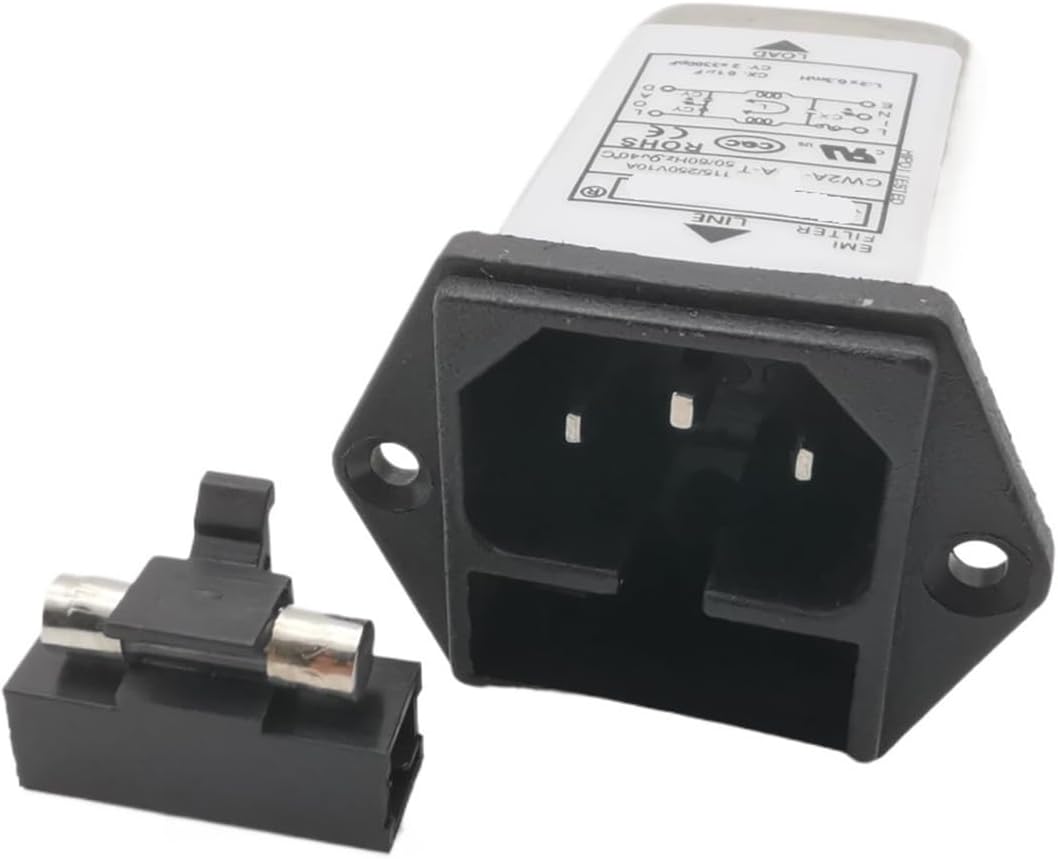 単相ACソケットヒューズパワーフィルタ CW2A-10A-T CW2C-06A-T 混信防止フィルタ(CW2A -06A -T 6A