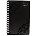 AT-A-GLANCE Academic Weekly / Monthly Appointment Book / Planner, July 2017 - June 2018, 4-3/8" x 6-1/4", Madrid, Black (793-300A)
