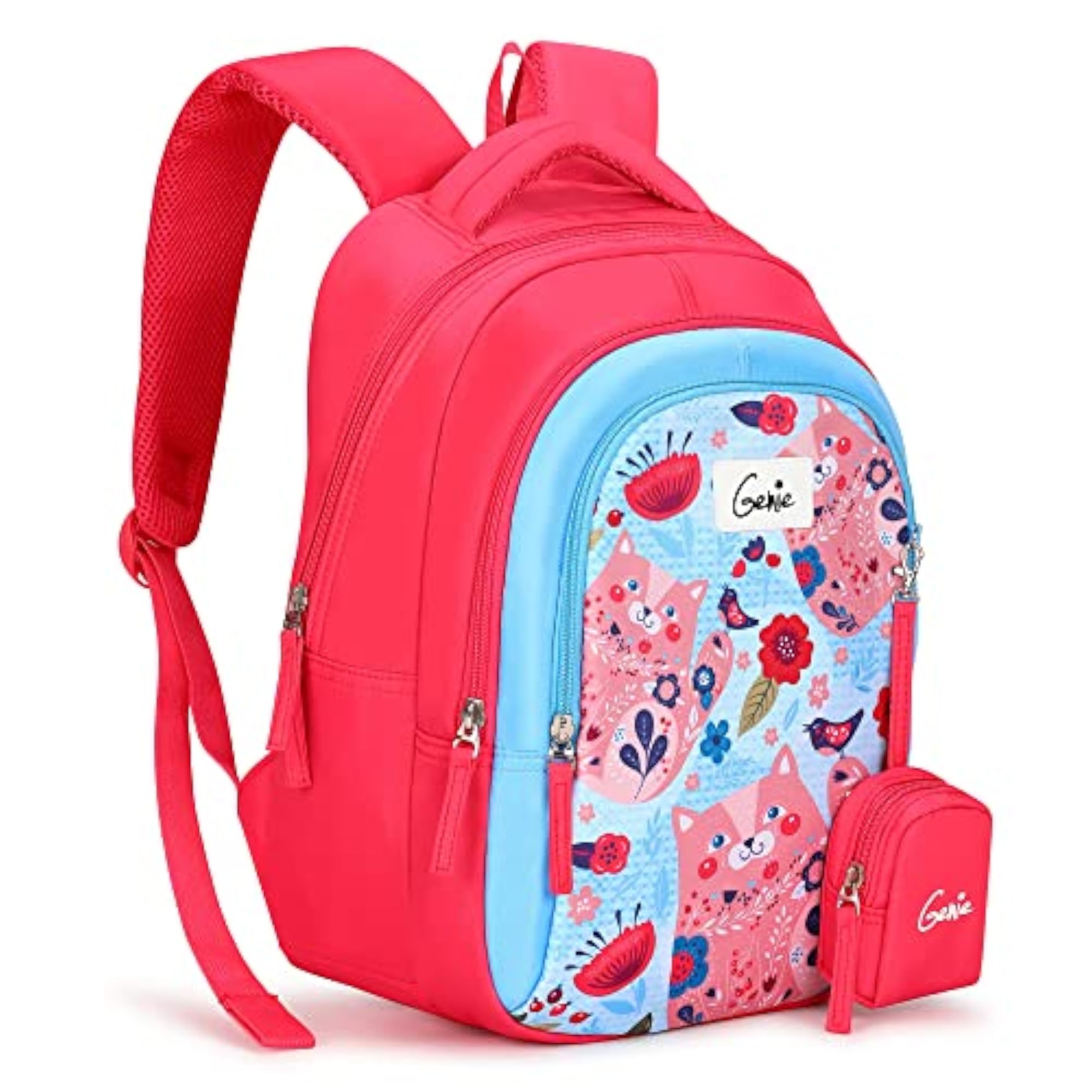 Genie Kitty Kids Backpacks, Cute & Colourful