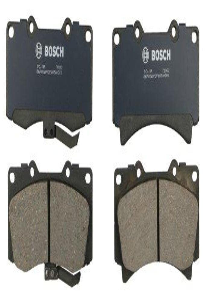 Bosch Automotive BP1078 QuietCast Premium Semi-Metallic Disc Brake Pad Set For: Subaru Forester, Legacy, Outback, B9 Tribeca, Tribeca, WRX, Front — view 275