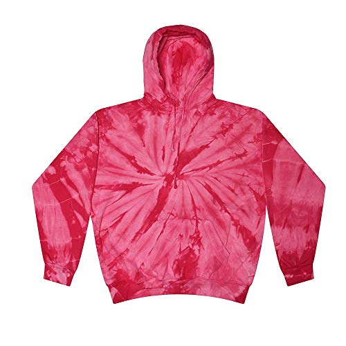 Image of Colortone Tie Dye Pullover Hoodies for Women and Men - Classic Fit Sweatshirts