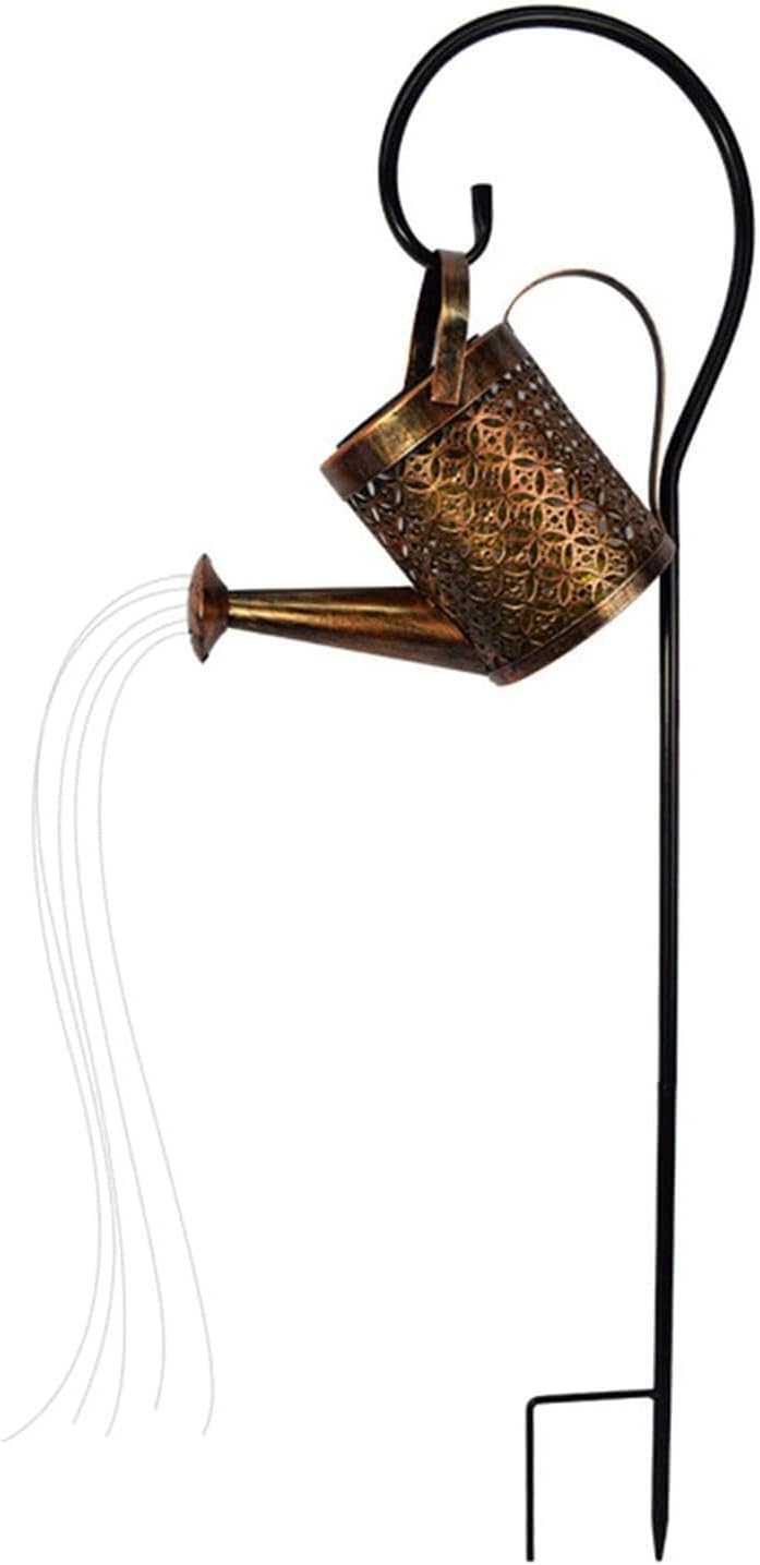 Outdoor LED Solar Lantern, Garden Decoration Solar Lamps Decorative Solar Lamp Garden Lantern IP55 Waterproof Solar Lamp, Watering Can Style Lights Solar Lights Fairy Lights Light