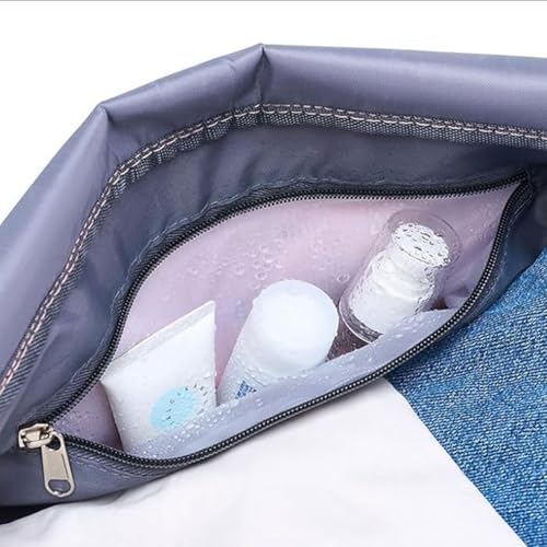 Corduroy Strawberry Duffel Bag with Wet Pockect & Shoe Compartment, Carry-on Tote Crossbody Bag for Women2