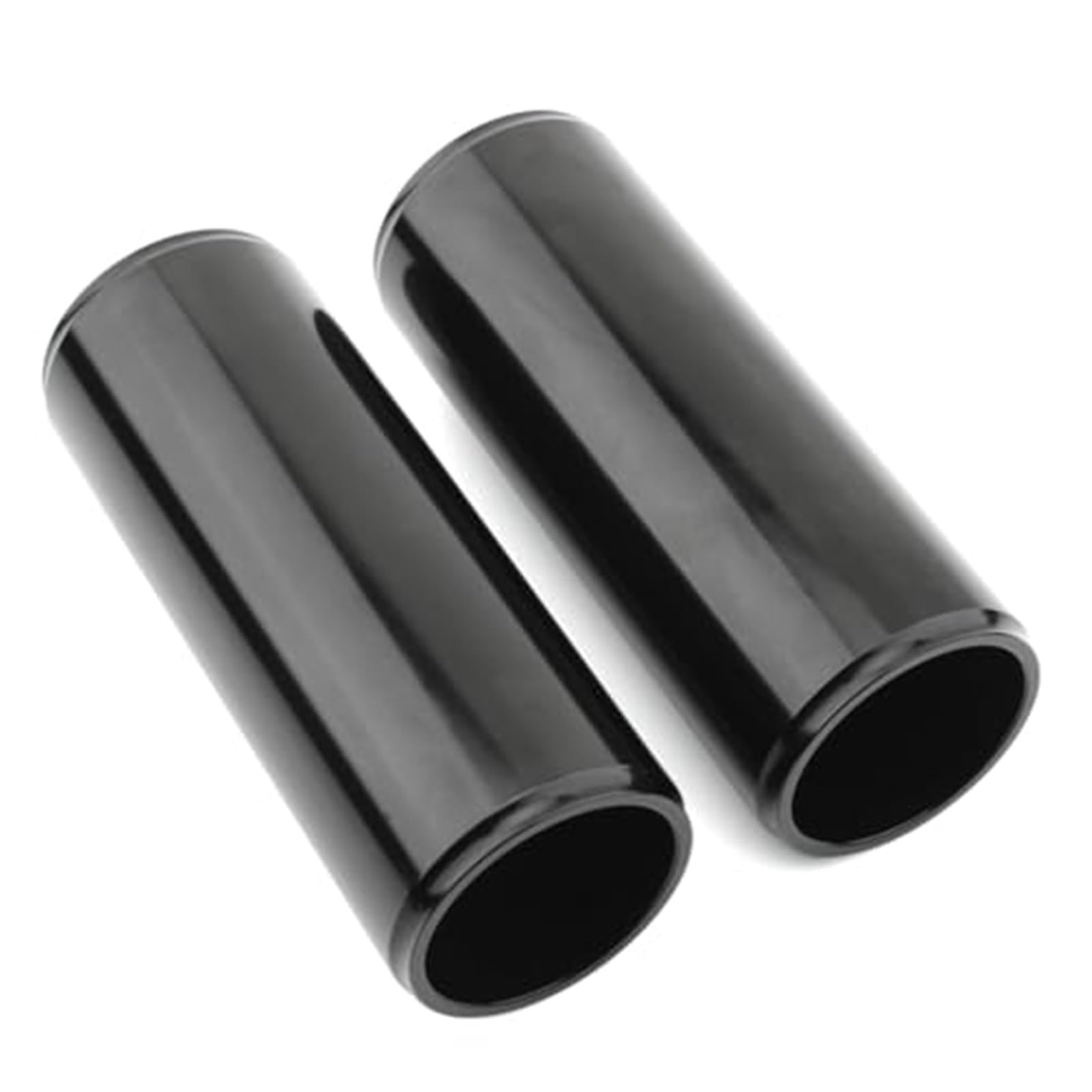 158mm Aluminiowa Przednia Górna, Osłona Suwaka Rury Widelca Amortyzatora Amortyzatora Czarny, do Harleya, DAVIDSON Street Bob 18-24 Motocykl Osłona przeciwpyłowa przedniego widelca