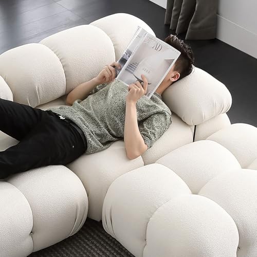 Sofá modular tipo nube que transforma salas de estar grandes y rígidas 7