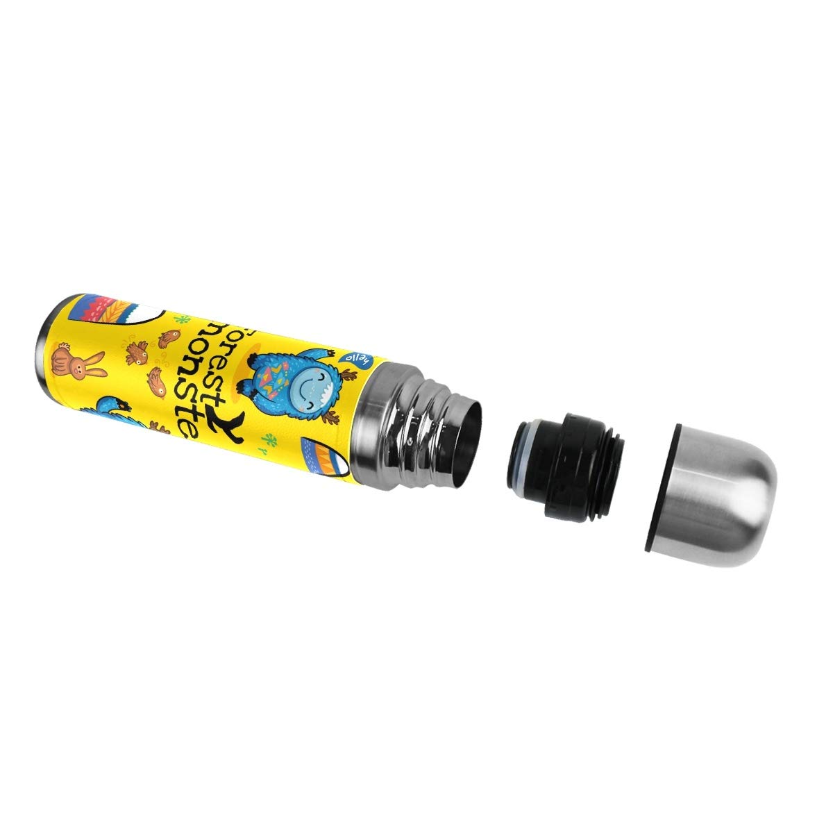 Böhmische Edelstahl-Trinkflasche 500 Ml – Isoliert, Mit Lederhülle & Auslaufsicher