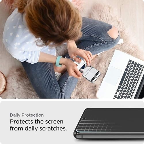 Image of Military-Grade Gorilla Tempered Glass Screen Protector for Samsung A15 5G / Samsung A25 5G (High Clarity) Full Screen Coverage, Scratch & Shockproof with Easy Installation Kit