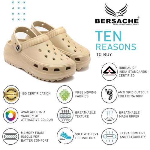 Image of BERSACHE Extra Soft Classic Casual with Back Strap Regular wear with Ultra Soft & Flexibility Technology Slipper for Women's /Girl's
