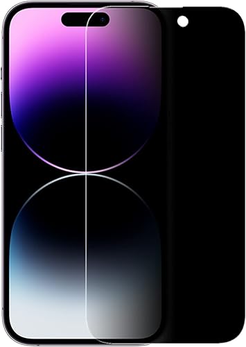 Miniatura 2 de ARMOR Protector de pantalla de vidrio flexible para iPhone 14 Pro protector de privacidad con 9H