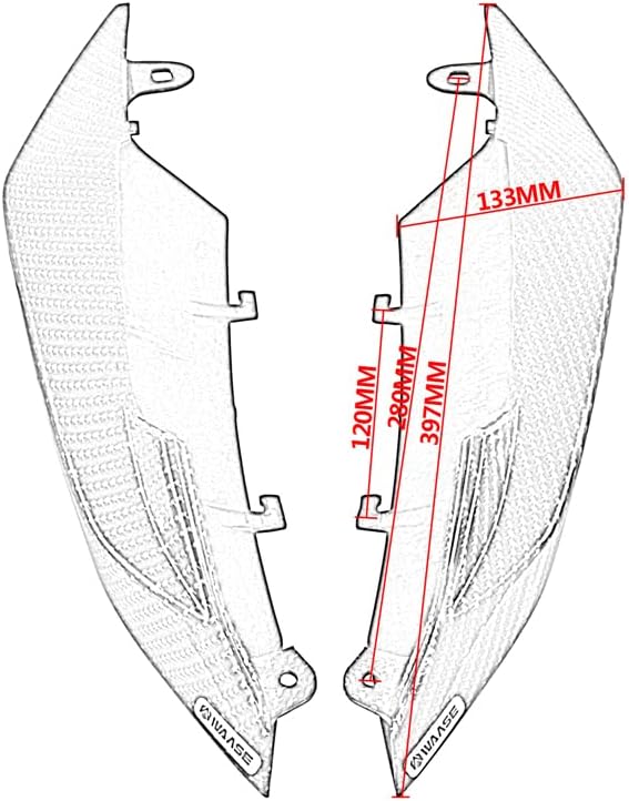 Motorbike For Triumph Daytona 660 2024 2025 Rear Seat Side Panel Cover Frame Guard Fairing Cowl Protection
