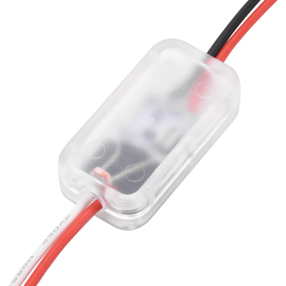 Diymore DIY Light Sensing Switch DC 3.7–24V for for Bathroom, Garage, Laundry Room, Any Bulbs, Occupancy Vacancy Sensor