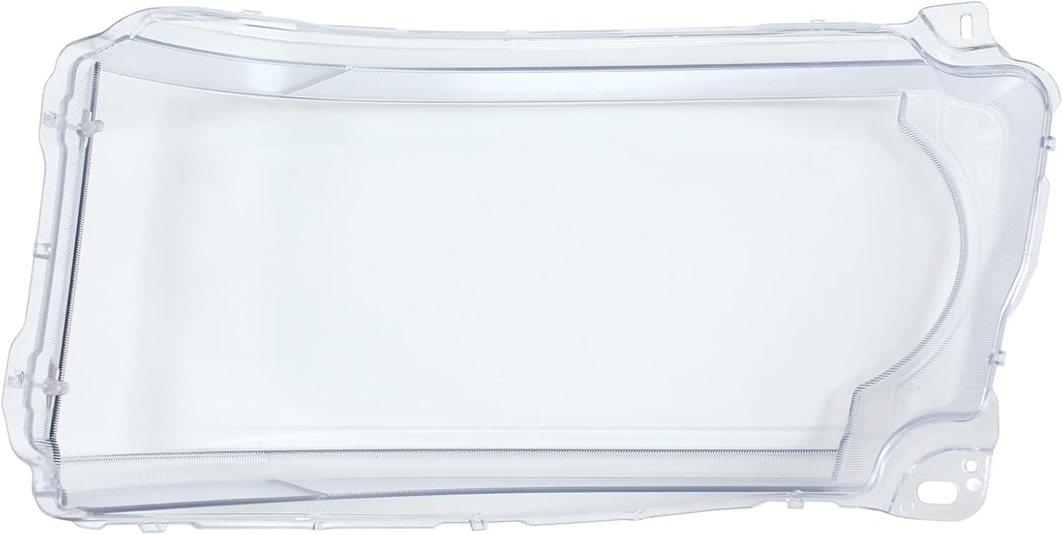 NewYall Left and Right Clear Headlight Lens Shell Cover for Land Rover Range Rover Sport 2010-2013